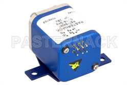 Transfer Electromechanical Relay Latching Switch, DC to 18 GHz, up to 240W, 28V Indicators, Self Cut Off, SMA（图2）