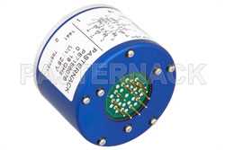 SP10T Electromechanical Relay Normally Open Switch, DC to 18 GHz, up to 240W, 28V, SMA（图2）
