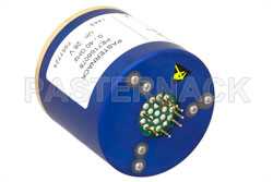SP6T Electromechanical Relay Latching Switch, DC to 40 GHz, up to 40W, 28V Self Cut Off, Reset, Diodes, 2.92mm（图2）