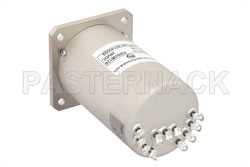 SP4T Electromechanical Relay Normally Open Switch, DC to 22 GHz, 20W, 28V Indicators, TTL, Diodes, SMA（图2）