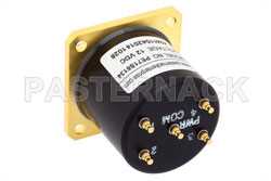 SP4T Electromechanical Relay Normally Open Switch, DC to 40 GHz, 3W, 12V, 2.92mm（图2）