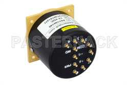 SP4T Electromechanical Relay Latching Switch, DC to 40 GHz, 5W, 12V Indicators, TTL, Self Cut Off, Diodes, 2.92mm（图2）