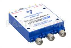 Absorptive SP3T PIN Diode Switch Operating From 1 GHz to 18 GHz Up to 0.1 Watts (+20 dBm) and Field Replaceable SMA（图2）