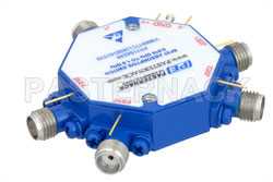 Absorptive SP4T PIN Diode Switch Operating From 10 MHz to 1,000 MHz Up to 0.1 Watts (+20 dBm) and Field Replaceable SMA（图2）