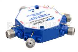 Absorptive SP4T PIN Diode Switch Operating From 8 GHz to 12 GHz Up to 0.1 Watts (+20 dBm) and Field Replaceable SMA（图2）