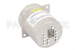 SP4T Electromechanical Relay Normally Open Switch, Terminated, DC to 22 GHz, 20W, 28V, Indicators, TTL, Diodes, SMA（图2）