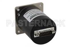 SP4T Electromechanical Relay Normally Open Switch, Terminated, DC to 26.5 GHz, up to 90W, 12V, SMA（图2）