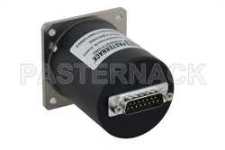 SP6T Electromechanical Relay Normally Open Switch, Terminated, DC to 18 GHz, up to 90W, 12V, SMA（图2）