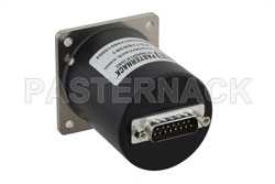 SP6T Electromechanical Relay Normally Open Switch, Terminated, DC to 18 GHz, up to 90W, 28V, SMA（图2）