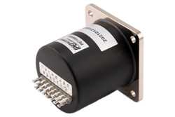 SP4T Electromechanical Relay Normally Open Switch, DC to 26.5 GHz, up to 90W, 2M Lifecycles, 12V, SMA（图2）