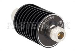 40 dB Fixed Attenuator, N Male to N Female Black Anodized Aluminum Heatsink Body Rated to 10 Watts Up to 3 GHz（图2）
