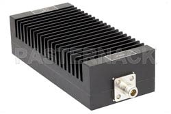 30 dB Fixed Attenuator, N Male to N Female Unidirectional Black Anodized Aluminum Heatsink Body Rated to 200 Watts Up to 3 GHz（图2）