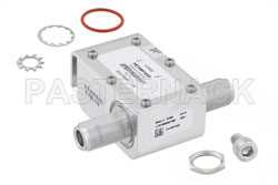 Type N F/F In/Out Coax RF Surge Protector, 100MHz - 512MHz, DC Block, 750W, IP67, 20kA, Filter, Bracket Toward Body（图2）