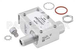 Type N M/F In/Out Coax RF Surge Protector, 100MHz - 512MHz, DC Block, 750W, IP67, 20kA, Filter, Bracket Toward Body（图2）