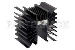 6 dB Fixed Attenuator, TNC Female To TNC Female Directional Black Aluminum Heatsink Body Rated To 300 Watts Up To 3 GHz（图2）