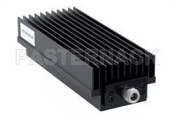 30 dB Fixed Attenuator, N Male to N Female Directional Black Anodized Aluminum Heatsink Body Rated to 250 Watts Up to 8.5 GHz（图2）