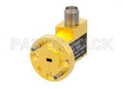 Zero Biased W Band Waveguide Detector, WR-10, Negative Video Out, 75 GHz to 100 GHz, UG-387/U Round Cover Flange（图2）