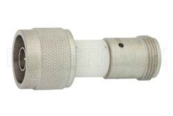 DC Block on Inner and Outer Conductor 75 Ohm N Male to N Female Operating From 100 MHz to 4 GHz（图2）