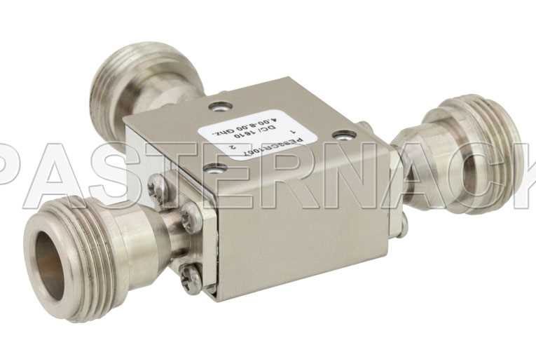 High Power Circulator With 18 dB Isolation From 4 GHz to 8 GHz, 50 Watts And N Female（图2）