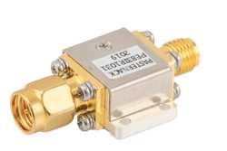 Isolator with 10 dB Isolation from 6 GHz to 18 GHz, 10 Watts and SMA Female to SMA Male（图2）