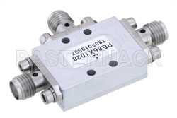 Double Balanced Mixer Operating from 6 GHz to 26 GHz with an IF Range from DC to 8 GHz and LO Power of +13 dBm, SMA（图2）