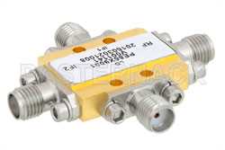 IQ Mixer Operating from 6 GHz to 10 GHz with an IF Range from DC to 3.5 GHz and LO Power of +19 dBm, Field Replaceable SMA（图2）