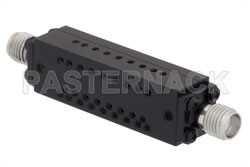 9 Section Bandpass Filter With SMA Female Connectors Operating From 17.7 GHz to 21.2 GHz With a 3.5 GHz Passband（图2）