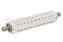 11 Section Bandpass Filter With SMA Female Connectors Operating From 10.55 GHz to 11.8 GHz With a 1.25 GHz Passband（图2）