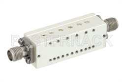 6 Section Bandpass Filter With SMA Female Connectors Operating From 10.7 GHz to 12.2 GHz With a 1.5 GHz Passband（图2）