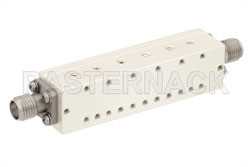 6 Section Bandpass Filter With SMA Female Connectors Operating From 12.2 GHz to 12.7 GHz With a 500 MHz Passband（图2）