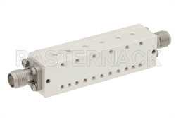 6 Section Bandpass Filter With SMA Female Connectors Operating From 14 GHz to 14.8 GHz With a 800 MHz Passband（图2）