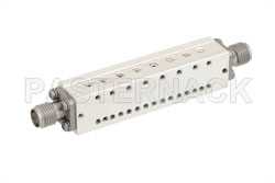 8 Section Bandpass Filter With SMA Female Connectors Operating From 17.3 GHz to 18.1 GHz With a 800 MHz Passband（图2）