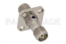 4 Hole Flange Mount RP-SMA Female to RP-SMA Female Adapter（图2）