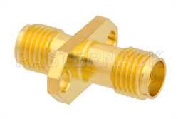 2 Hole Flange Mount SMA Female to SMA Female Adapter（图2）