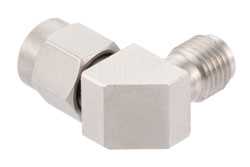 2.92mm Male to 3.5mm Female Miter Right Angle Adapter（图2）