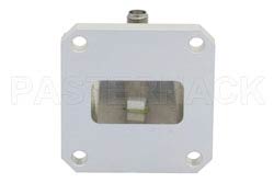 WR-102 UG-1493/U Square Cover Flange to SMA Female Waveguide to Coax Adapter Operating from 7 GHz to 11 GHz（图2）