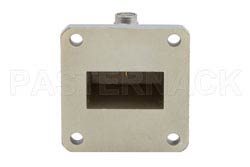WR-102 Square Cover Flange to SMA Male Waveguide to Coax Adapter Operating From 7 GHz to 11 GHz（图2）