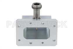 WR-159 CMR-159 Flange to N Female Waveguide to Coax Adapter Operating from 4.9 GHz to 7.05 GHz（图2）