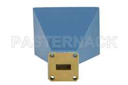 WR-42 Waveguide Standard Gain Horn Antenna Operating From 18 GHz to 26.5 GHz With a Nominal 20 dBi Gain With UG-597/U Square Cover Flange（图2）