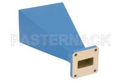 WR-102 Waveguide Standard Gain Horn Antenna Operating From 7 GHz to 11 GHz With a Nominal 15 dBi Gain With Square Cover Flange（图2）