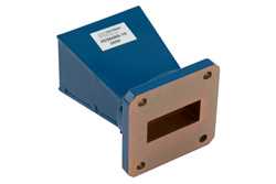 WR-112 Waveguide Standard Gain Horn Antenna Operating from 7.05 GHz to 10 GHz with a Nominal 10 dBi Gain with Square Cover Flange（图2）