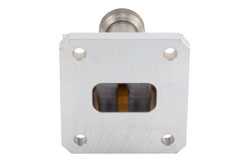 WR-75 Square Type Flange to End Launch N Female Waveguide to Coax Adapter Operating from 10 GHz to 15 GHz（图2）