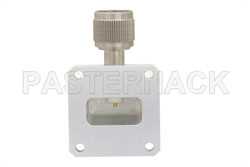 WR-102 Square Type Flange to N Male Waveguide to Coax Adapter Operating from 7 GHz to 11 GHz（图2）