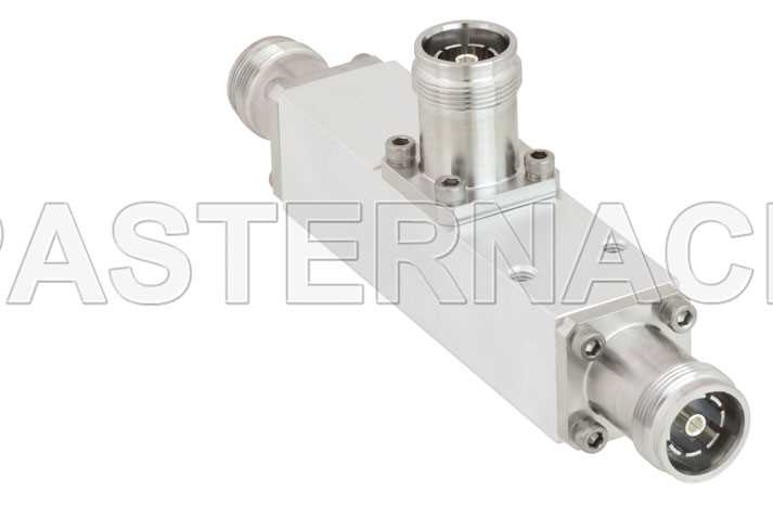 Low PIM 30 dB 4.3-10 Unequal Tapper From 350 MHz to 5.85 GHz Rated to 300 Watts（图2）