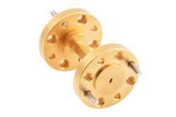 WR-5 Straight Waveguide Section 1 Inch Length, UG-387/U-Mod Round Cover Flange from 140 GHz to 220 GHz（图2）