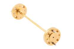 WR-5 Straight Waveguide Section 3 Inch Length, UG-387/U-Mod Round Cover Flange from 140 GHz to 220 GHz（图2）
