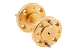 WR-6 Straight Waveguide Section 1 Inch Length, UG-387/U-Mod Round Cover Flange from 110 GHz to 170 GHz（图2）