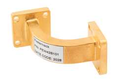 WR-42 Instrumentation Grade Waveguide E-Bend with UG-595/U Flange Operating from 18 GHz to 26.5 GHz（图2）