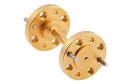 WR-5 90 Degree Right-hand Waveguide Twist with a UG-387/U-Mod Flange Operating from 140 GHz to 220 GHz（图2）
