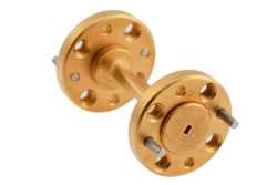 WR-6 90 Degree Right-hand Waveguide Twist with a UG-387/U-Mod Flange Operating from 110 GHz to 170 GHz（图2）